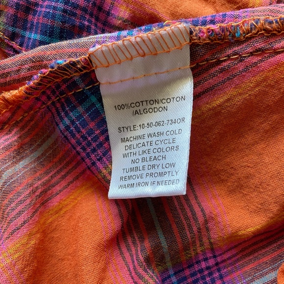 🌺2/$20 Tin Haul Western Style Sz S - Picture 4 of 4